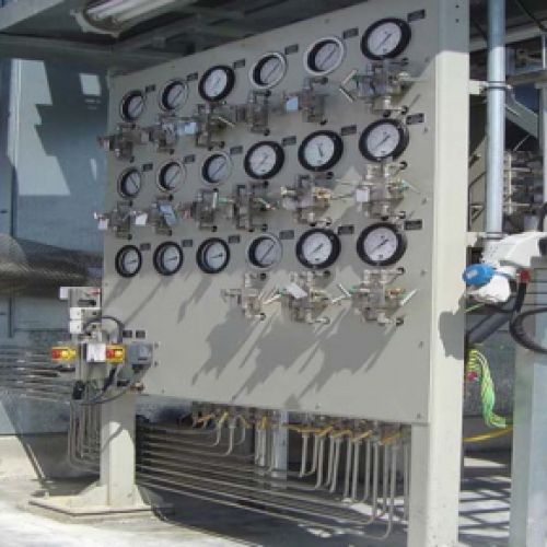 Obra panel de Instrumentación y calibración de equipos realizada por Belinse